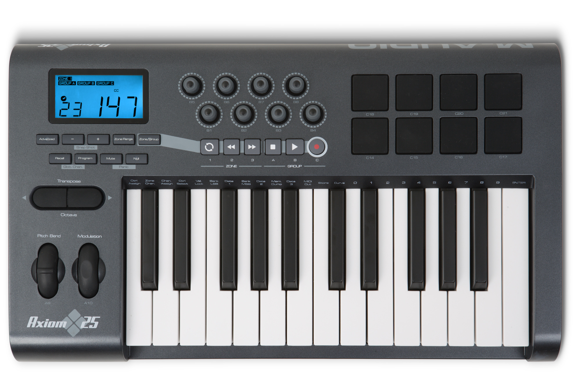 New MIDI Controller: M-Audio Axiom 25