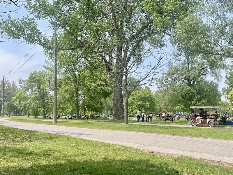 Centre Island, just off the coast of Toronto, Ontario